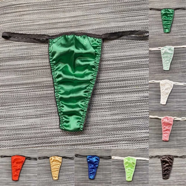 Biancheria intima slip perizoma a G sacchetto rigonfiamento bikini sexy mutande