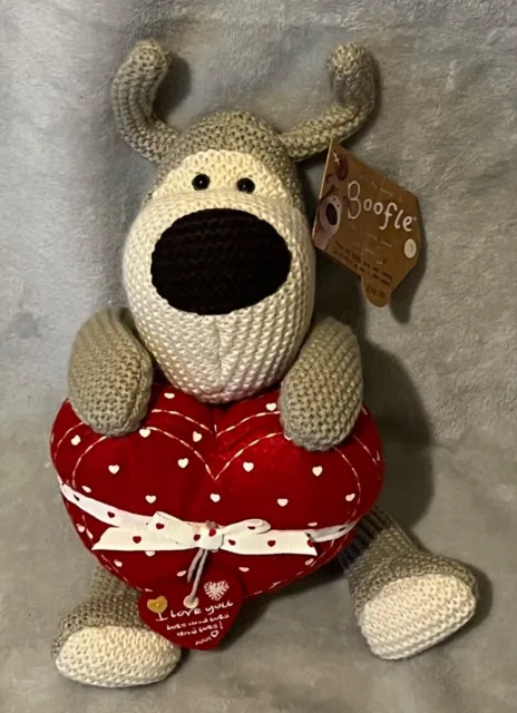 Boofle - I Love You Lots And Lots And Lots - Soft Toy - 12” Plush - Brand New
