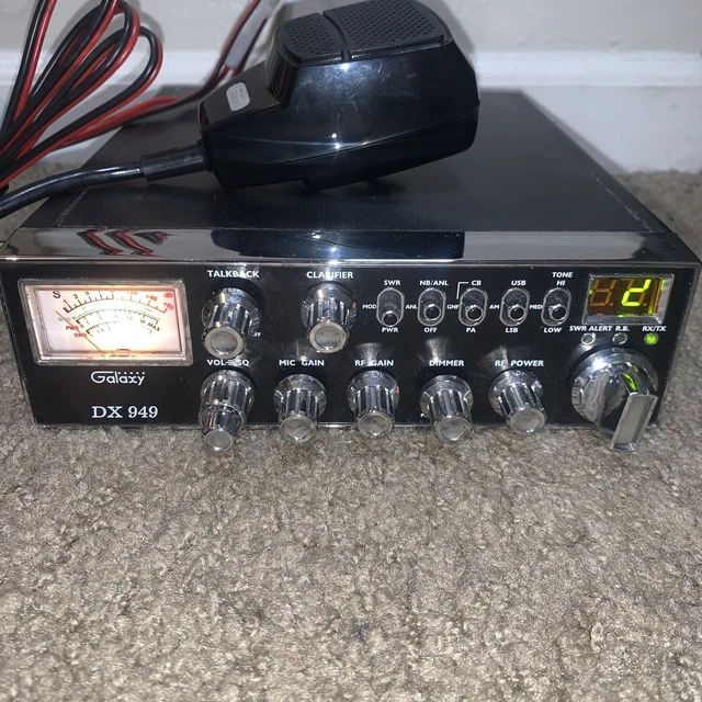 GALAXY DX949 40 Channel AM/SSB Mobile CB Radio W Microphone 199.95