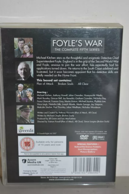 FOYLE'S WAR The Complete DVD Fifth Series Set 2