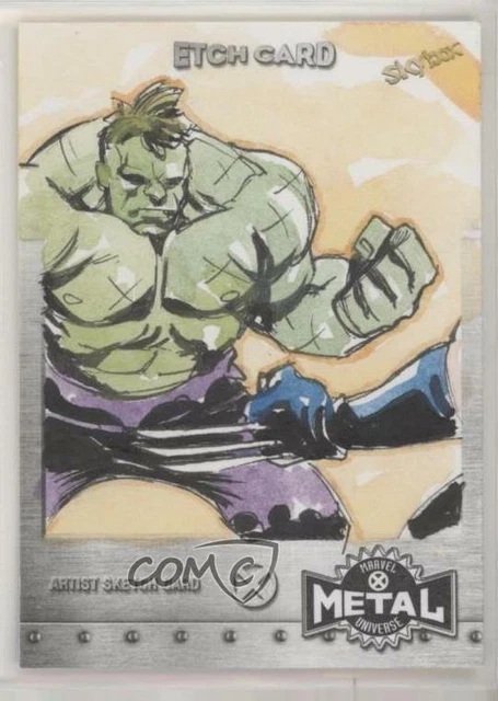 2020 Upper Deck Marvel X-Men Metal Universe Etch Cards Jezreel Rojales Auto 3kg