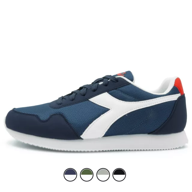 scarpe UOMO diadora SIMPLE RUN sneakers da ginnastica sportive 4 colori