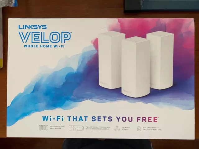 Linksys Velop Tri-Band Whole Home Mesh WiFi System ***5 NODES***