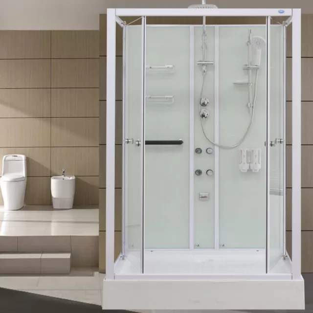 Shower Screen Cubicle Enclosure Mixer Base Easy Assembly Diy Deluxe Model