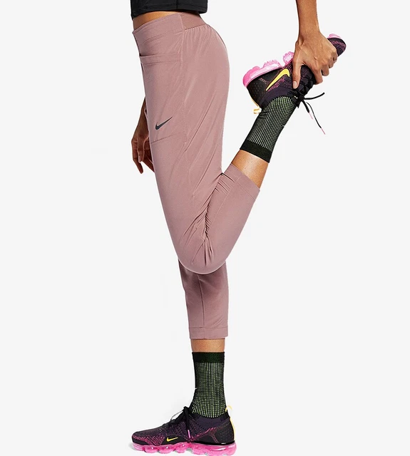 NIKE SWIFT RUNNING Division 7/8 Slim Fit Trousers Pants -Mauve 928769-259  Xs S M £39.99 - PicClick UK