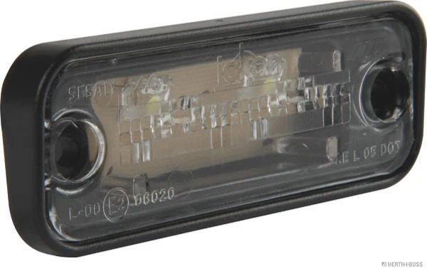 HERTH+BUSS ELPARTS Feu éclaireur de plaque 84750008 82mm 32mm 24mm