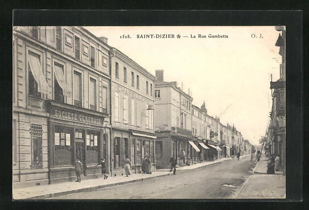 Carte Postale Ancienne CPA Saint-Étienne – Rue Gambetta – Originale