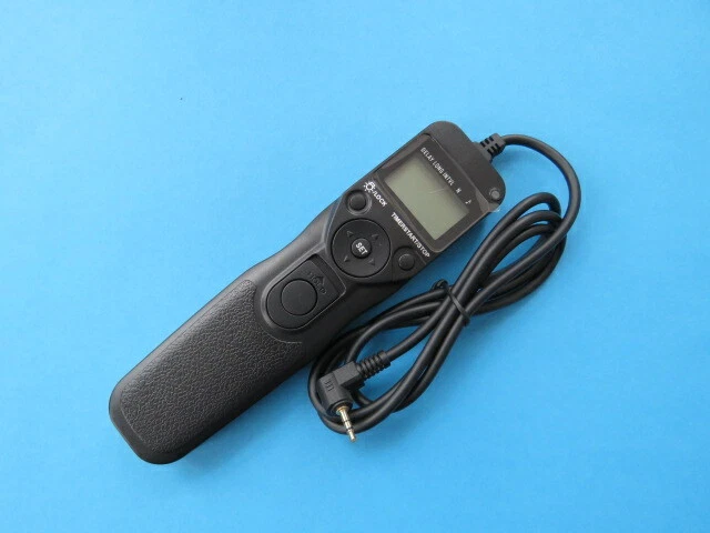 Telecomando Con Timer LCD JJC TM-C Per Canon EOS (R7, R10, R8, Rebel T7i, T6, T5i, Etc.) E Altre Marche, Bluetooth