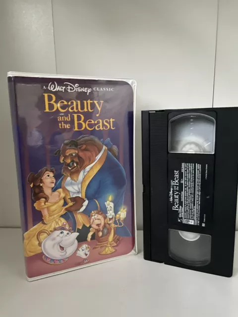 Beauty and The Beast (VHS, 1992, Black Diamond Classic)