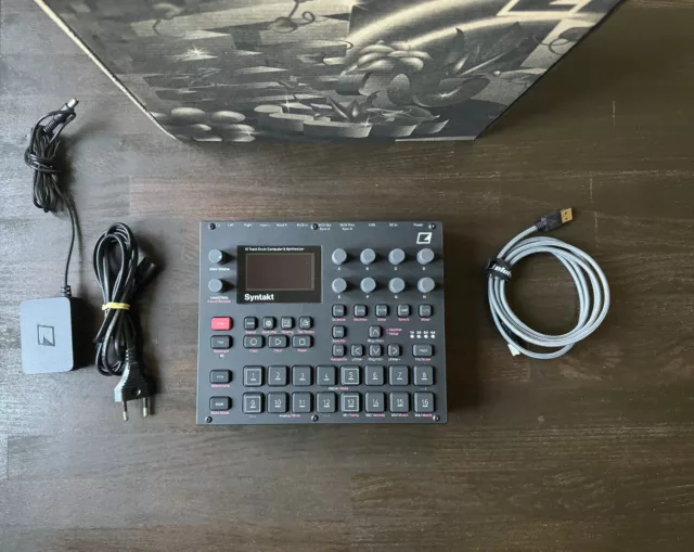 Elektron Syntakt - 12 Track Drumcomputer/Synthesizer, OVP, wenig genutzt