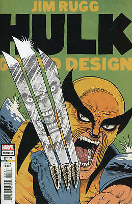 Hulk Grand Design Monster #1 Piskor Wolverine Variant Marvel 033022