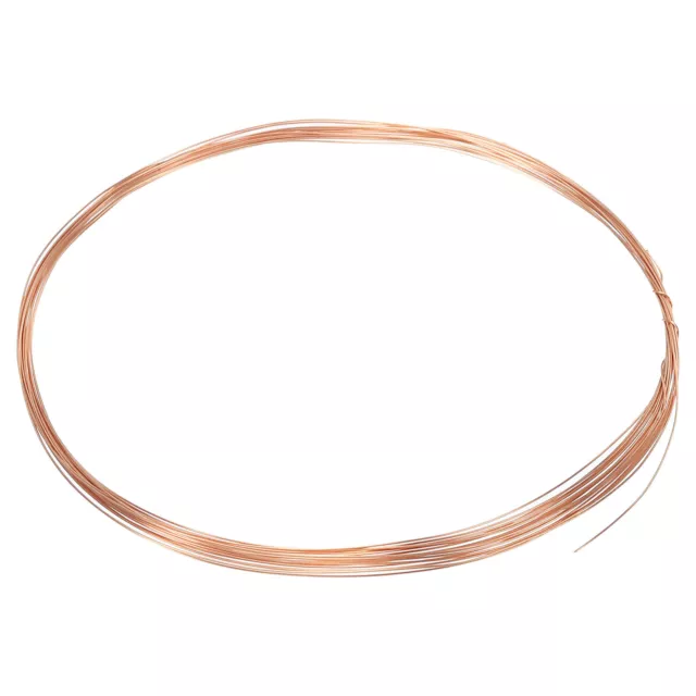 16.4Ft Solid Bare Copper Wire 29 Gauge 99.9% Pure Copper Wire Soft Beading Wire