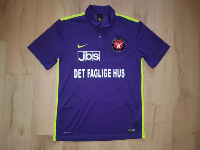 FC Midtjylland 2016/2017 Rasmus Nissen Shirt Nike Size M