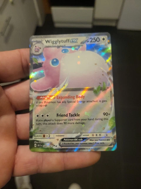 Pokémon TCG Wigglytuff ex Scarlet & Violet - 151 040/165 Holo Double Rare