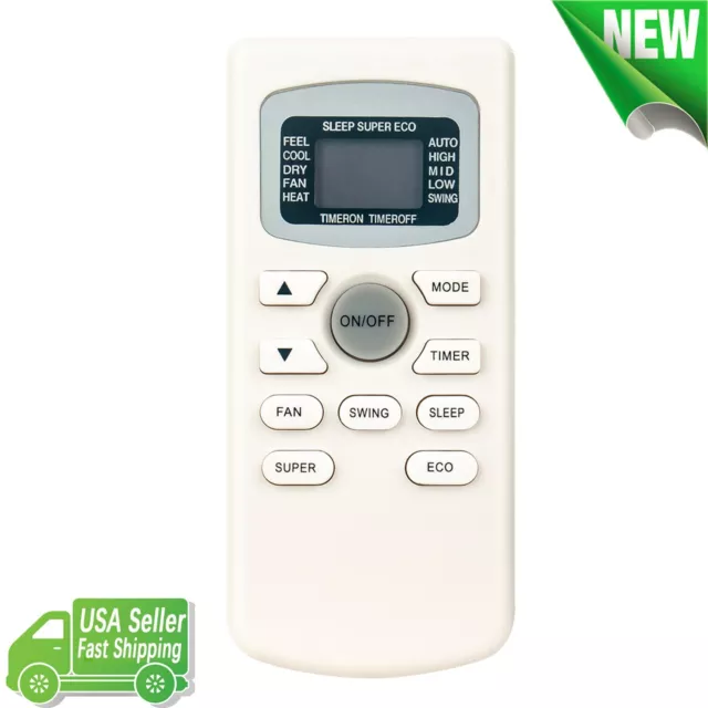 Remote control for black Decker Air Conditioner BPACT10HWT