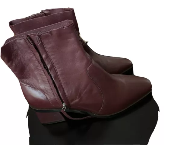 Topshop Margot Ankle Mid Boots Size 39 2