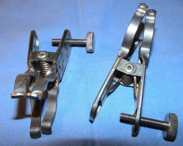 Klammer Labor Tiegel ReagezglasHalter Laboratory Clamp Crucible Test Tube Holder