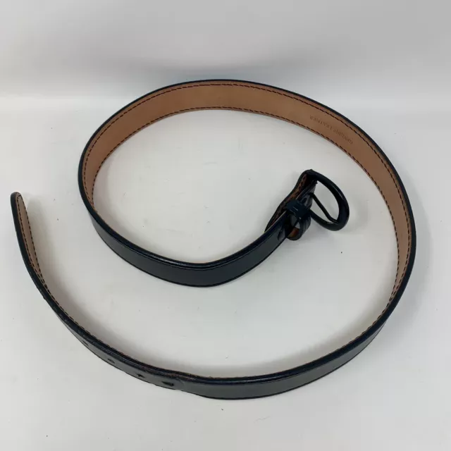 MEN'S COBRA TUFSKIN Black Genuine Leather Belt Size 44” $23.00 - PicClick