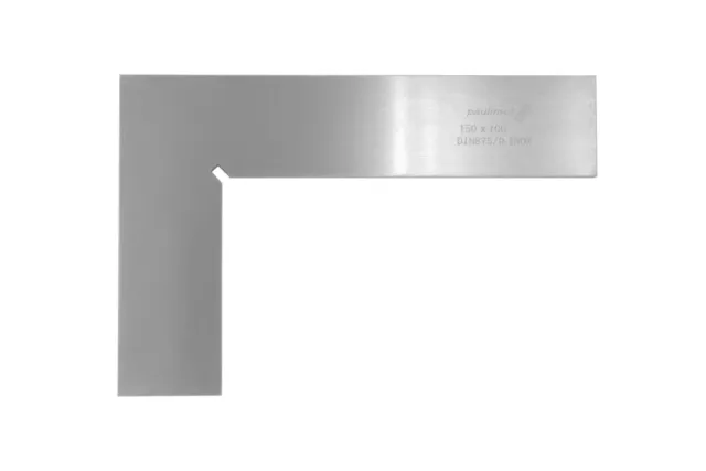 PAULIMOT Flachwinkel 90° 150 x 100 mm, DIN 875/1, rostfrei INOX