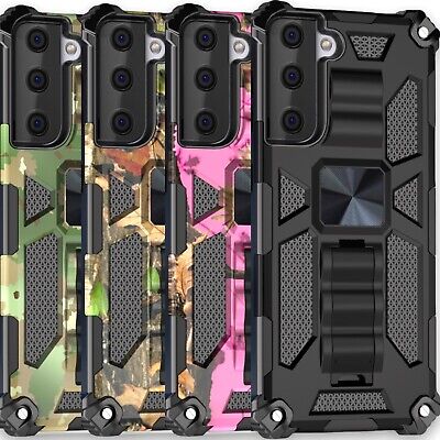 Case For Samsung Galaxy S21 S21+ S21 Ultra S21 FE Military Kickstand Phone Cover