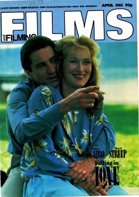 (F&F9) Films & Filming Magazine Cover Page 11X8" Robert De Niro & Meryl Streep