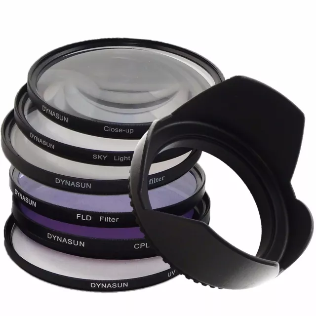 Kit Filtre Circulaire CPL 62mm UV Ultra Violet 62 mm SKY Star Macro Fluorescent