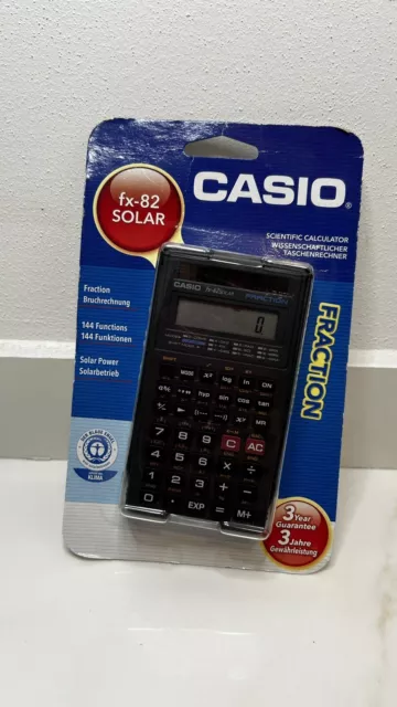 Casio fx-82 Solar | Taschenrechner - Schule +++ Neu Ovp s.Bilder