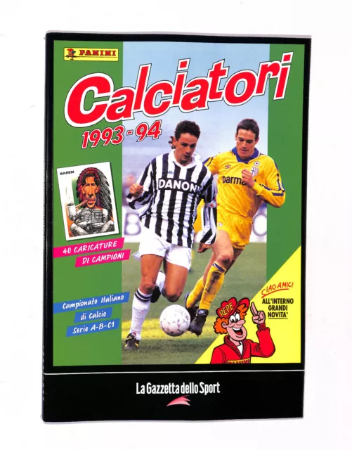 EBOND La Gazzetta dello Sport Figurine Calciatori 1993/94 Libro LI018660