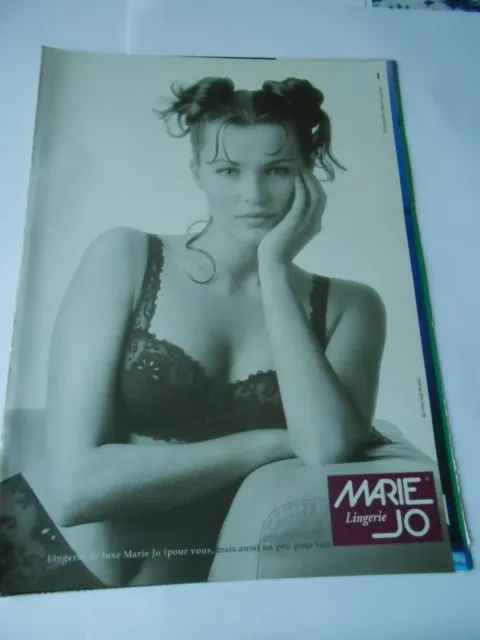 Publicité advertising 1996 Lingerie Marie Jo