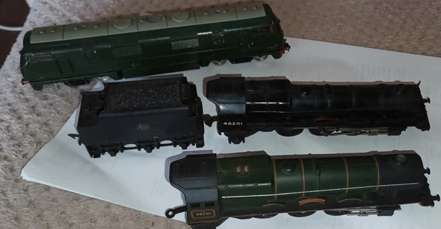 Triang  Princess Elizabeth Loco 46201 X 2 + Another Loco See Photos