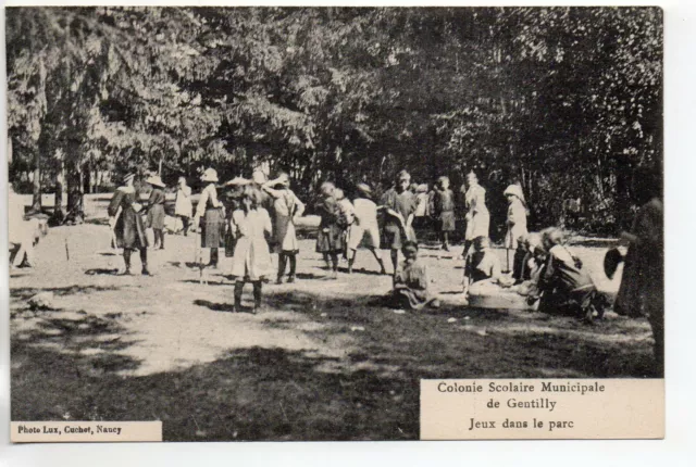 LAXOU GENTILLY Nancy - Meurthe et Moselle - CPA 54 - Municipal Colony for Children