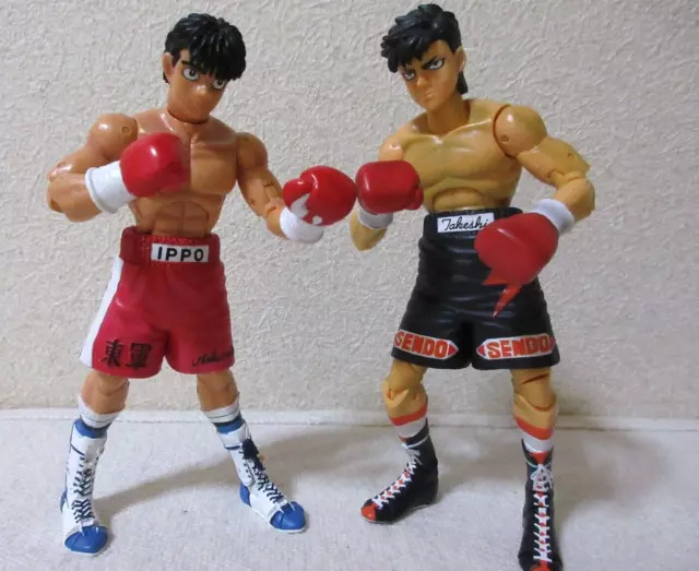 Hajime No Ippo sendo Takeshi espírito de luta Série De Tampa De Garrafa  Conjunto De 4 5cm