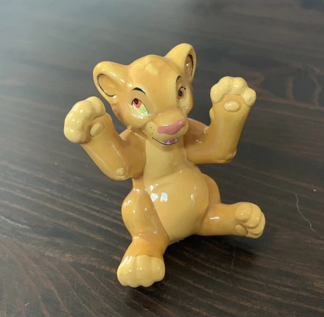 DISNEY LION KING SIMBA Porcelain Figure 3 inch £7.45 - PicClick UK