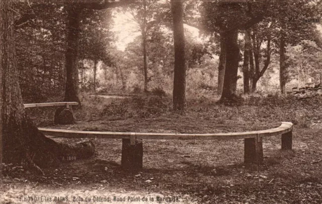 CPA 58 - ST-HONORE LES BAINS (Nièvre). Bois du Défend, Rond-Point de la Marquise