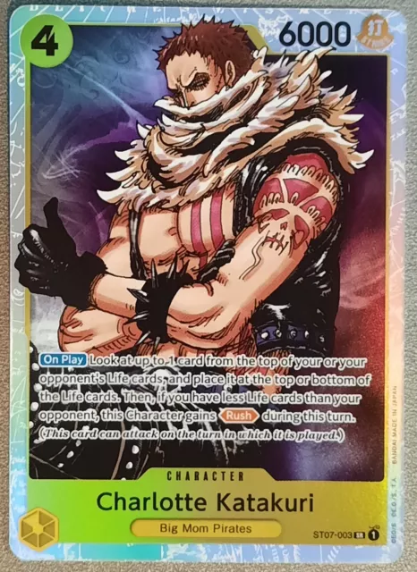 CHARLOTTE KATAKURI ONE PIECE Wafer Card TCG NO.9-23 Holo Rare