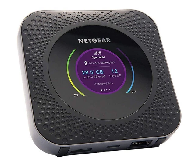 Difetto! Netgear M1 MR1100-100EUS Cellulare WLAN Router - Difettoso - Bootloop