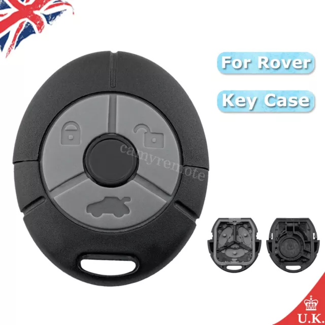 Remote Key Fob Case Shell Cover 3 Buttons For Rover 25 45 MG TF ZR ZS Streetwise