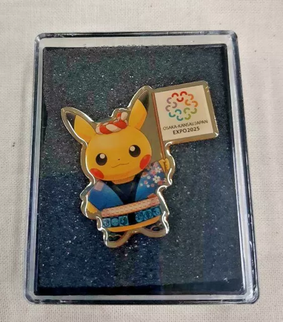 2025 OSAKA WORLD Expo Pikachu pokemon Limited Pin Badges official