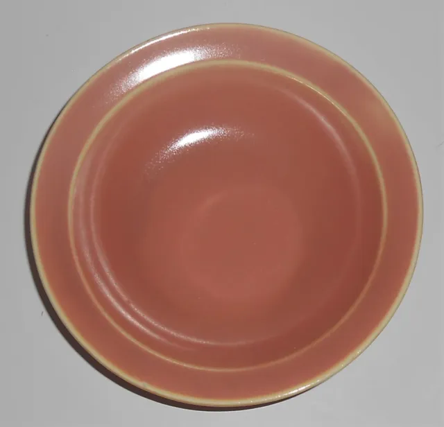 Homer Laughlin Pottery China Wells Art Glaze Rose Fruit Bowl