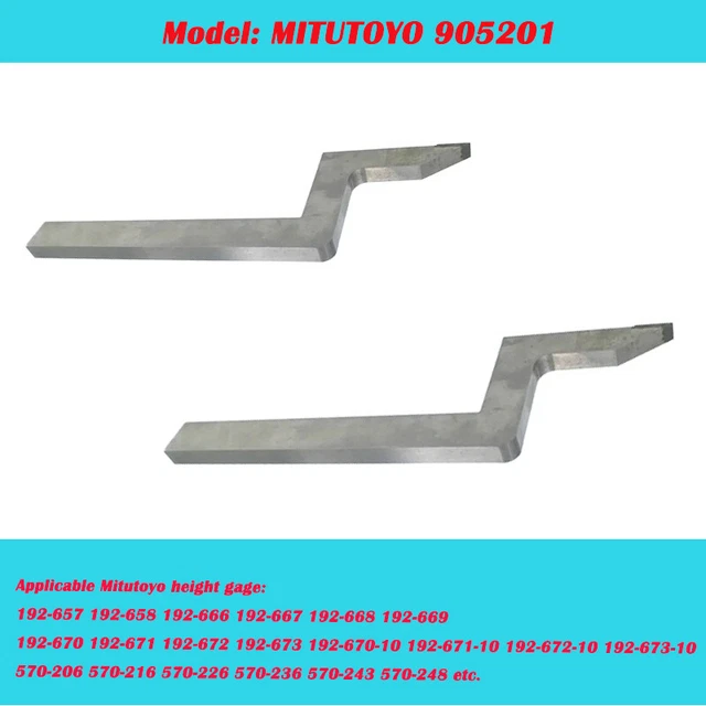 2Pcs MITUTOYO Carbide Scriber Carbide-tipped Scriber Height Gages192-668/671/669