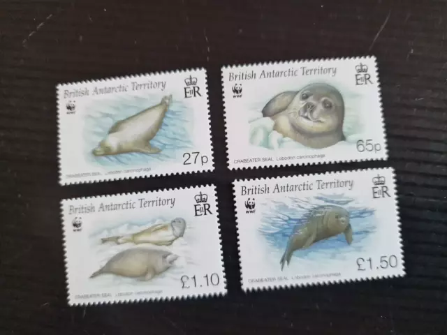 British Antarctic Territory 2009 Sg 506-509 Endangered Species Mnh