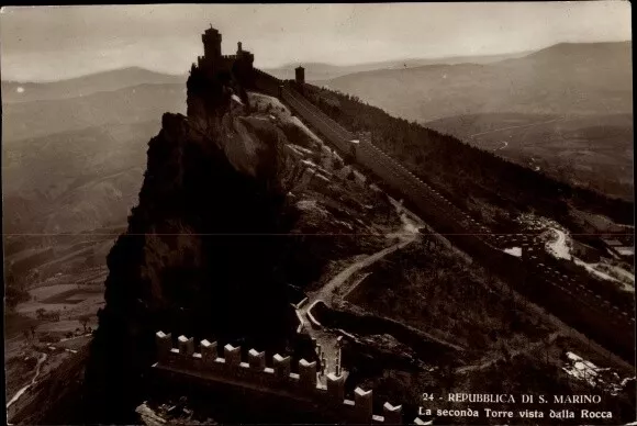 Ak San Marino, La seconda Torre vista della Rocca - 2915735