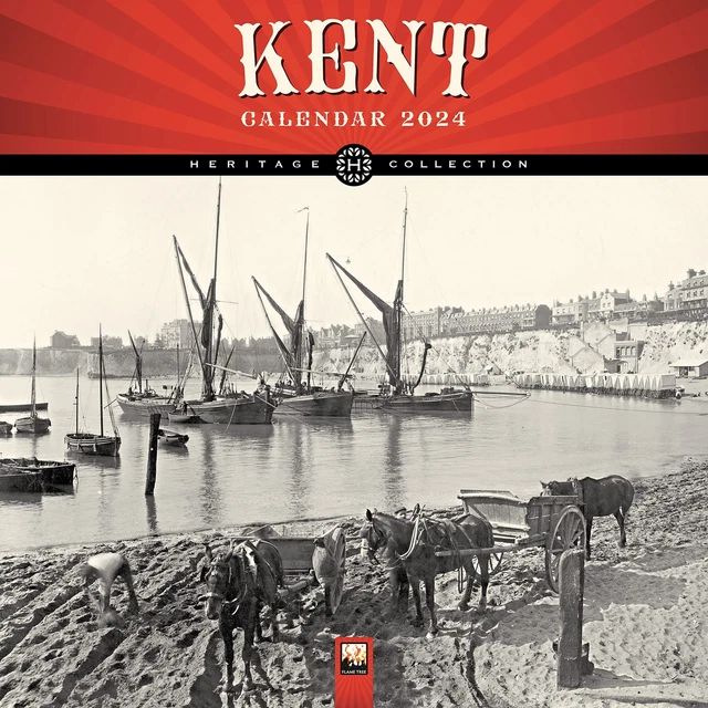KENT HERITAGE WAND Kalender 2024 (Kunst Kalender) Von ,Neues Buch