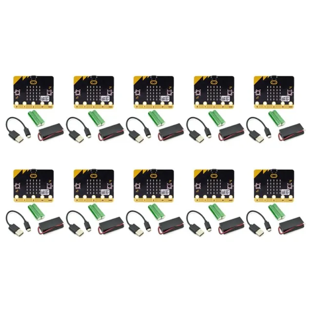 10 X Microbit GO Starter Kit BBC auto/Qtruck/Python Education Microbit SuN4P8
