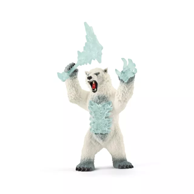 Schleich 42510 Schneesturmbär Modell ELDRADOR Bären Monsterspielzeug Fantasiemonster