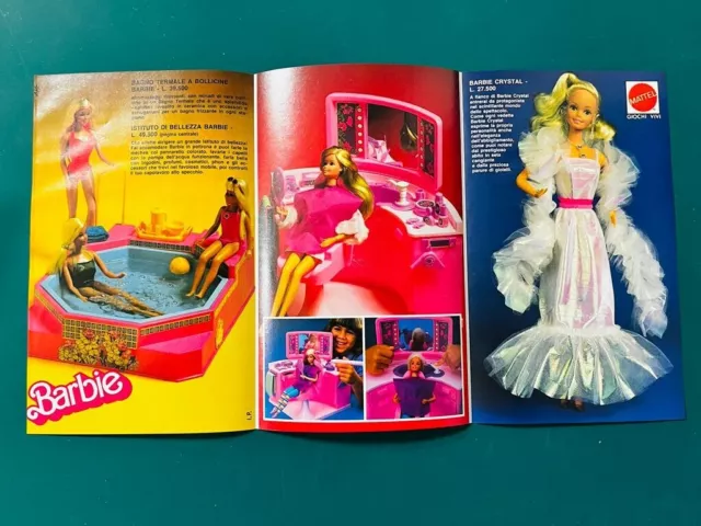 Catalogo Barbie Mattel Italy 1984 13 x 18 Originale 2