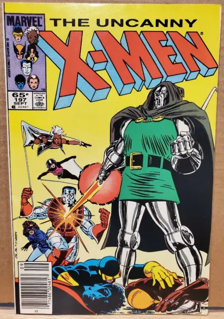 Uncanny X-Men 197 Doctor Doom Chris Claremont John Romita Jr 1985 Marvel Comics