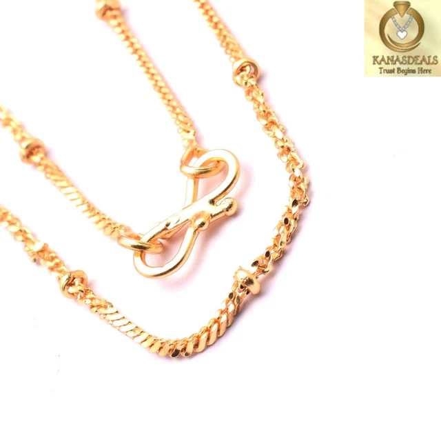 Plain Plated Chain Brilliant Jewellery 10 GM Value-Priced @1.99-71396