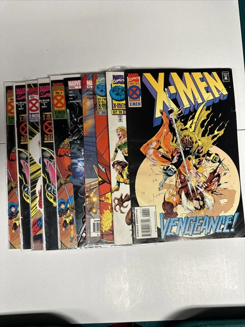 X Men X-Men Marvel Comics Lot Of 10 Comics X Men All Gradable Rare 1984-1986