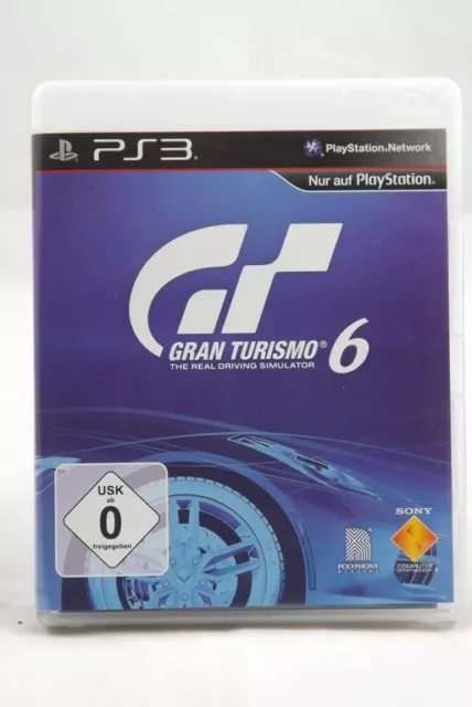 Gran Turismo 6 (Sony PlayStation 3) PS3 Spiel in OVP - SEHR GUT